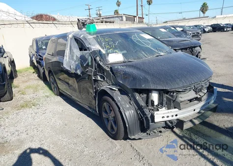 2022 Honda Odyssey Ex from USA, damaged, VIN 5FNRL6H50NB048141